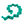 Load image into Gallery viewer, Toy Bungee Tether SPEARMINT