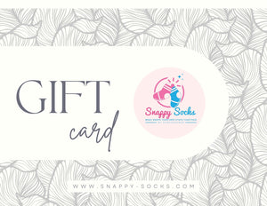 Gift Cards - Snappy Socks
