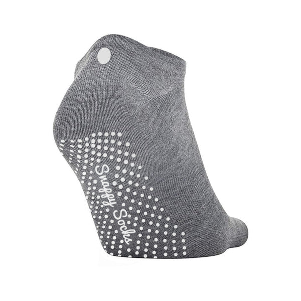 Grey Never Slip Socks - Snappy Socks